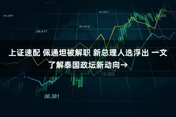 上证速配 佩通坦被解职 新总理人选浮出 一文了解泰国政坛新动向→
