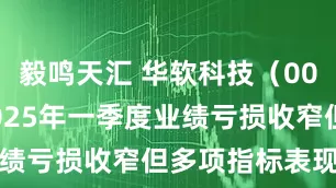 毅鸣天汇 华软科技（002453）2025年一季度业绩亏损收窄但多项指标表现欠佳
